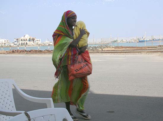 10 Woman with Child in Massawa Port Area