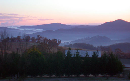 DSCN8285 Dawn on a Farm West of Blue Mountains