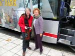 Helga and Lois, Bus Tour to Berlin