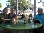 Joe, Michele and Gunter at Darwin Yacht Club