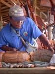 Palauan Wood Carver
