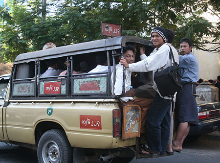 31 A Burmese bus