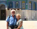 07 Gunter and Lois in front of the Dome on the Temple Mount