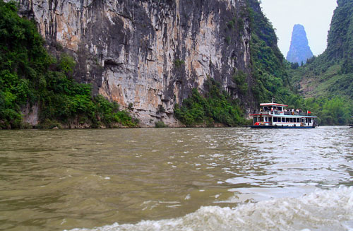 Scenic Tour Boat on the Li