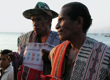 10 Two Ikat Salesmen