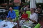 13 Franz, Anneliese, Helmut on villa balcony