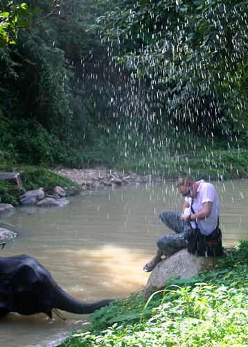 IMG_5976 Steve gets sprayed