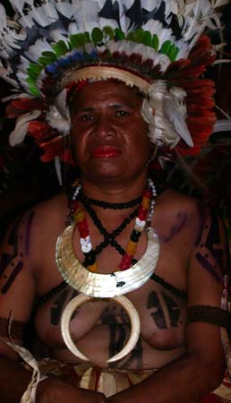 Portrait of Mature Female PNG Dancer