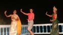 9 Karen with Dancers at Homestay