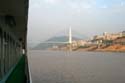 03 Bridge spans boat to shoreline city