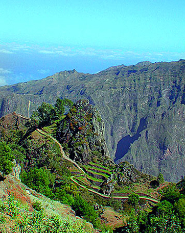 Cape Verde, Santa Antao, Road to the Peaks